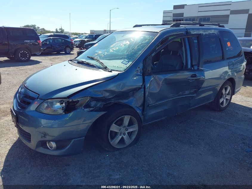 2004 Mazda Mpv Es VIN: JM3LW28J640505395 Lot: 43286331