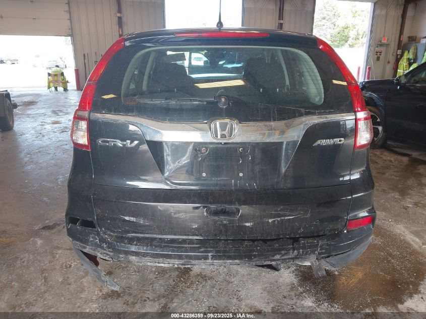 2016 Honda Cr-V Lx VIN: 5J6RM4H38GL130757 Lot: 43286359