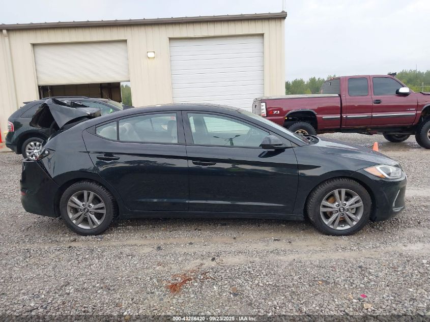 2017 Hyundai Elantra Value Edition VIN: 5NPD84LFXHH186274 Lot: 43286420