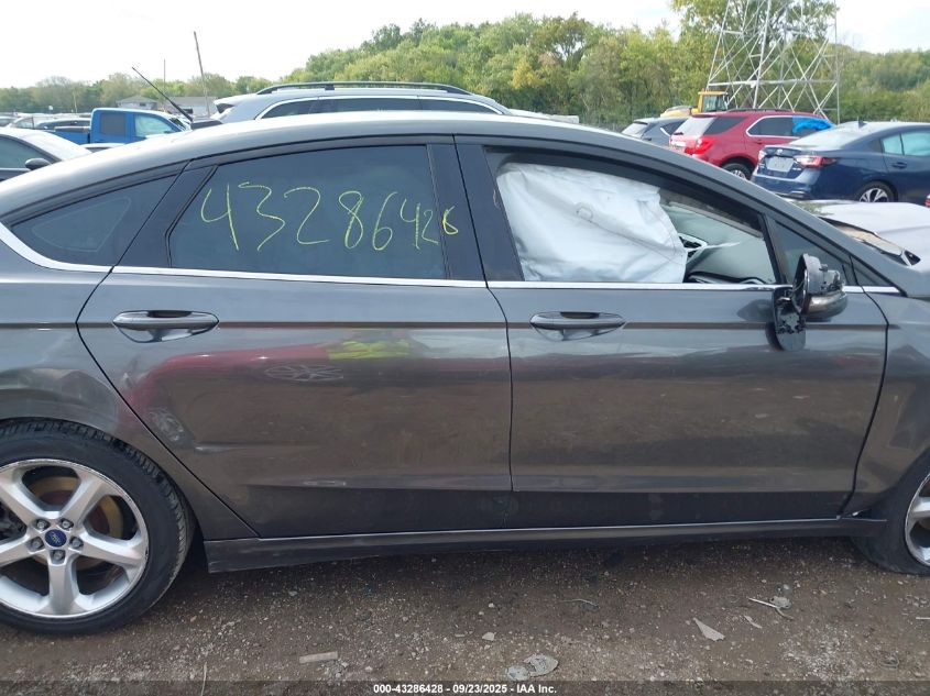 2016 Ford Fusion Se VIN: 3FA6P0HD5GR391952 Lot: 43286428