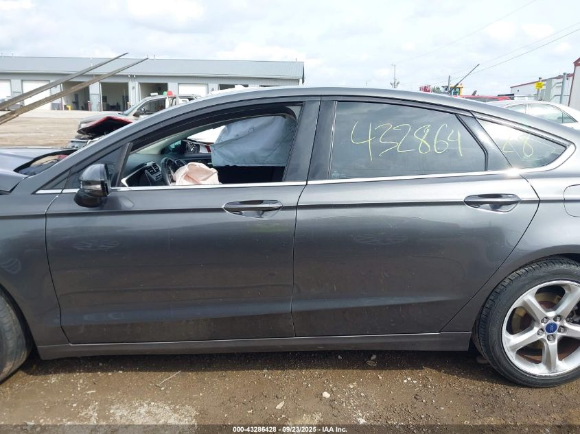 2016 Ford Fusion Se VIN: 3FA6P0HD5GR391952 Lot: 43286428