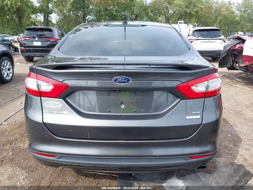 2016 Ford Fusion Se VIN: 3FA6P0HD5GR391952 Lot: 43286428