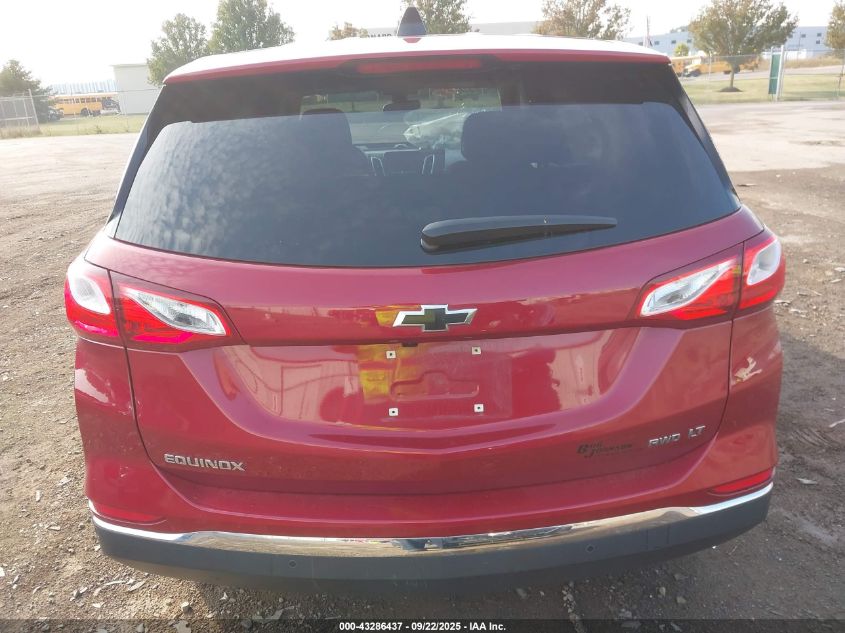 2021 Chevrolet Equinox Awd Lt VIN: 3GNAXUEV3ML317654 Lot: 43286437