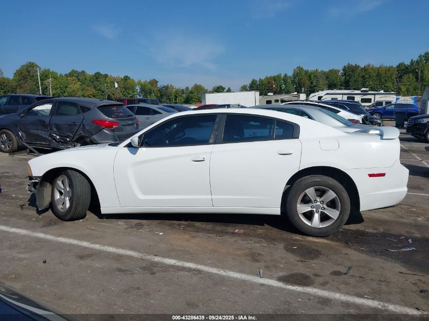 2014 Dodge Charger Se VIN: 2C3CDXBG1EH131594 Lot: 43286439