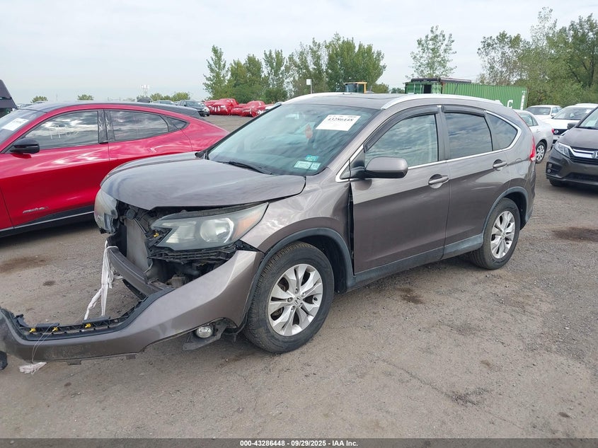2014 HONDA CR-V EX-L - 2HKRM4H76EH648120
