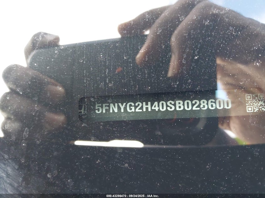 2025 HONDA PILOT EX-L - 5FNYG2H40SB028600