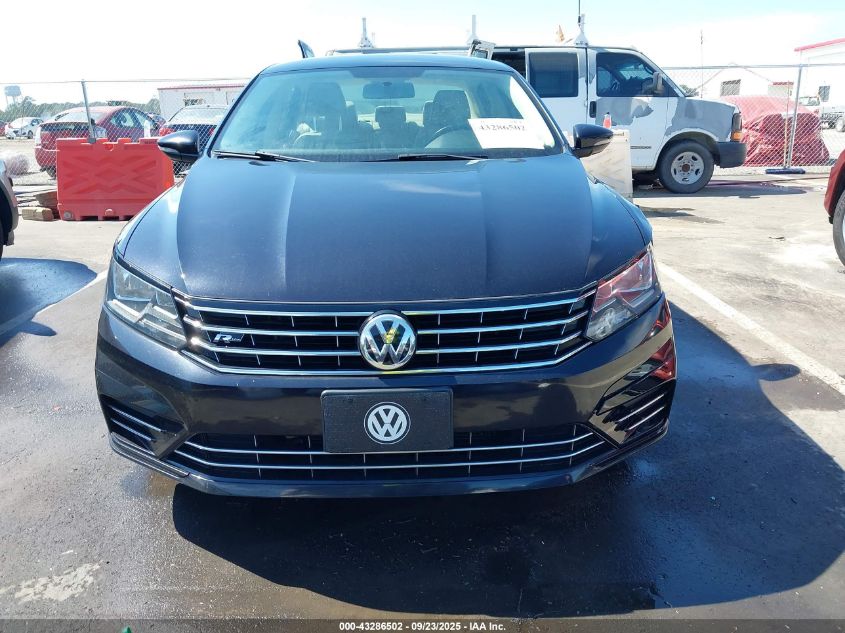 2017 Volkswagen Passat 1.8T R-Line VIN: 1VWDT7A39HC037405 Lot: 43286502