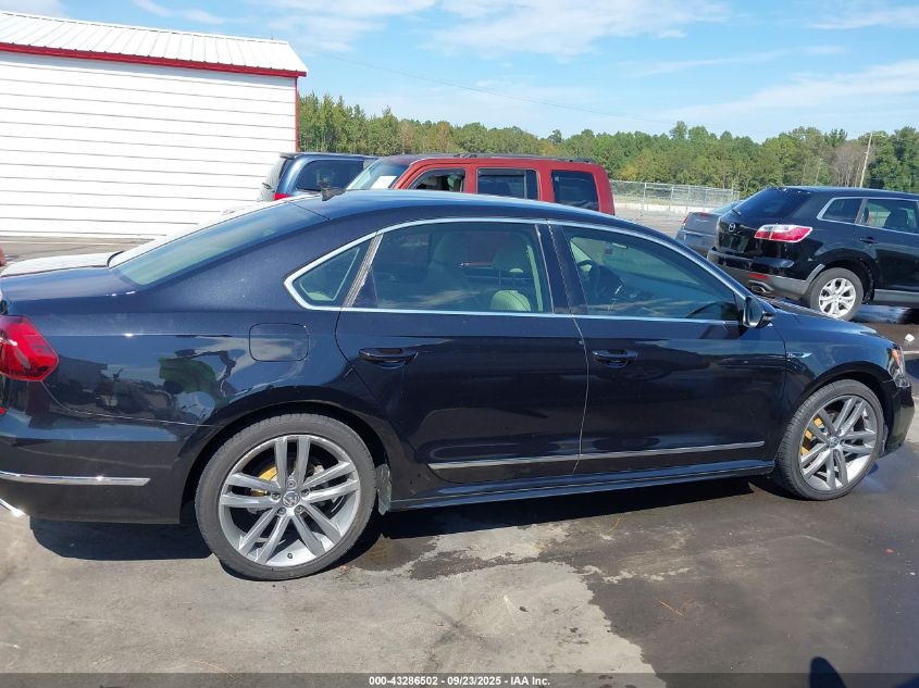 2017 Volkswagen Passat 1.8T R-Line VIN: 1VWDT7A39HC037405 Lot: 43286502