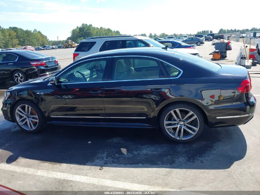 2017 Volkswagen Passat 1.8T R-Line VIN: 1VWDT7A39HC037405 Lot: 43286502