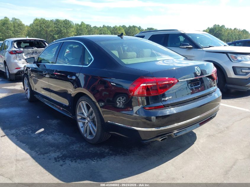 2017 Volkswagen Passat 1.8T R-Line VIN: 1VWDT7A39HC037405 Lot: 43286502