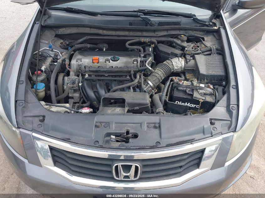 2010 Honda Accord 2.4 Ex-L VIN: 1HGCP2F85AA087683 Lot: 43286536