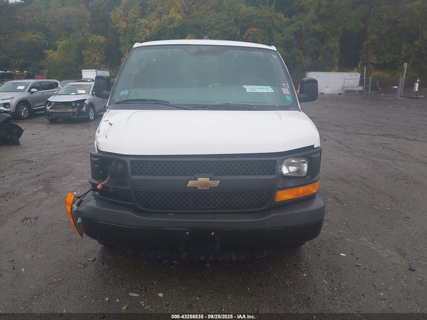 2013 CHEVROLET EXPRESS 2500 WORK VAN - 1GCWGFCAXD1191763