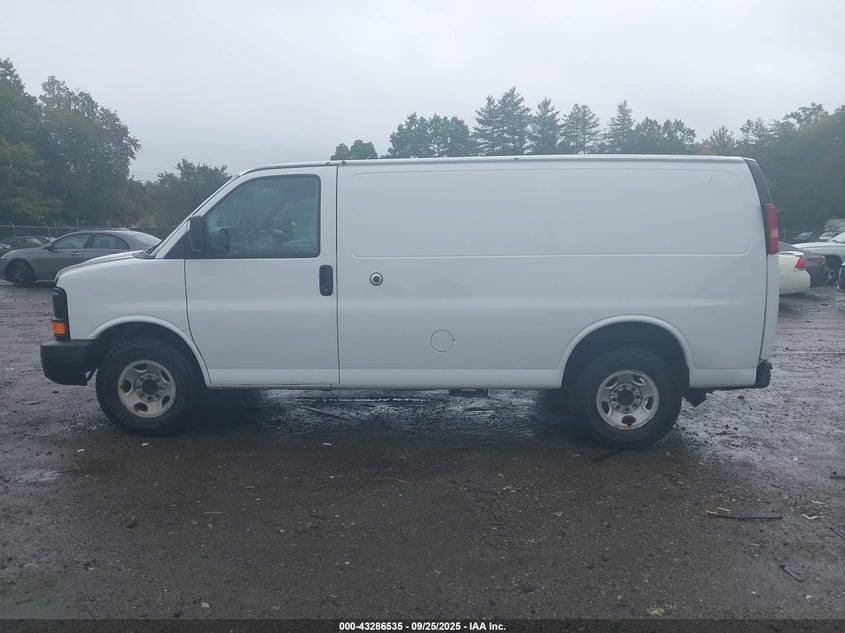 2013 CHEVROLET EXPRESS 2500 WORK VAN - 1GCWGFCAXD1191763