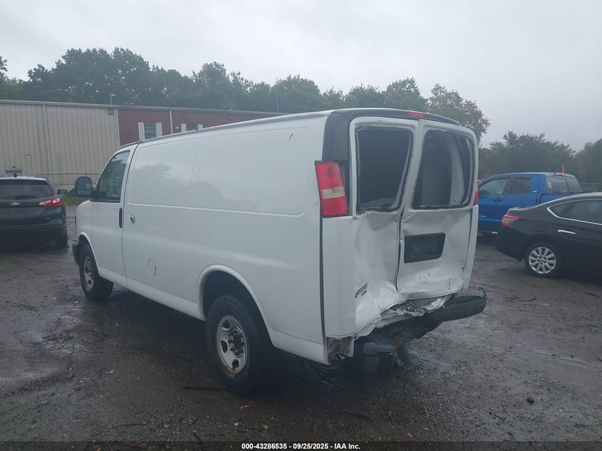 2013 CHEVROLET EXPRESS 2500 WORK VAN - 1GCWGFCAXD1191763