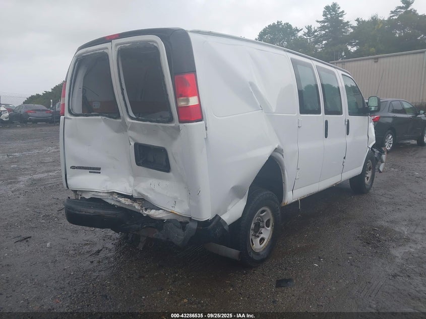 2013 CHEVROLET EXPRESS 2500 WORK VAN - 1GCWGFCAXD1191763