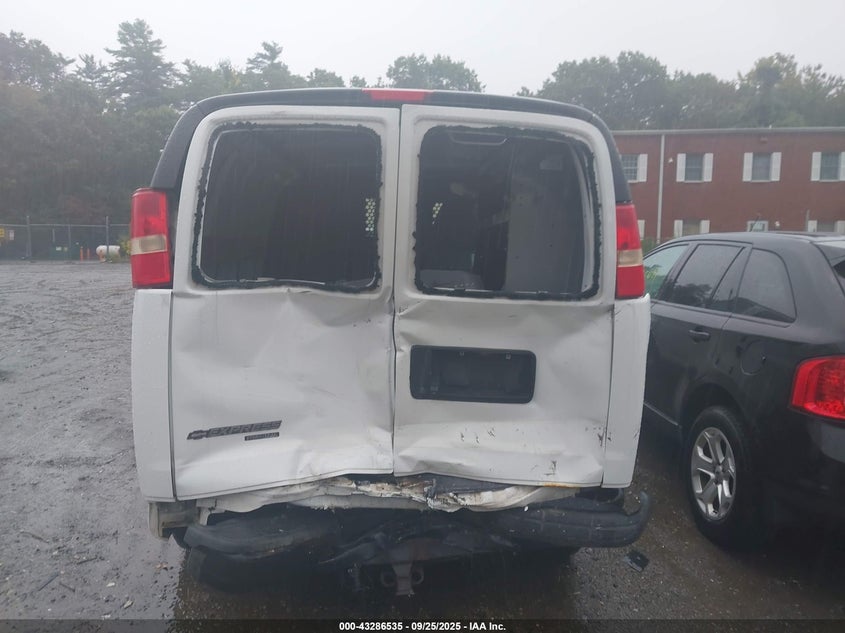 2013 CHEVROLET EXPRESS 2500 WORK VAN - 1GCWGFCAXD1191763