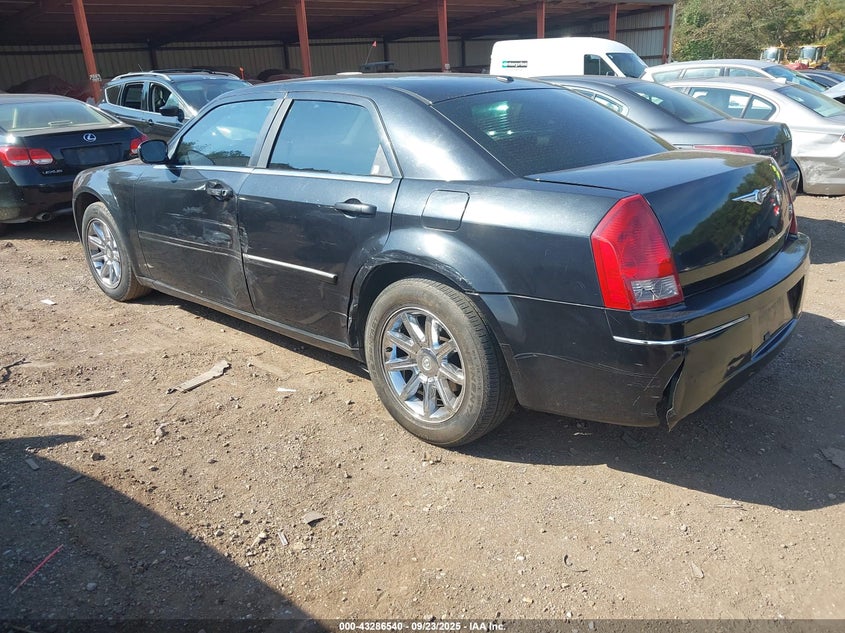 2007 Chrysler 300 Touring black sedan gasoline 2C3KA53G17H877702 photo #4