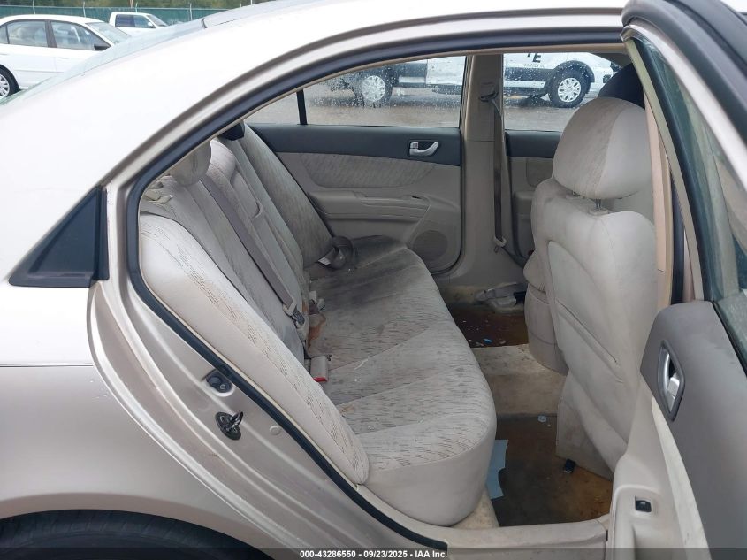 2007 Hyundai Sonata Gls VIN: 5NPET46C17H208343 Lot: 43286550