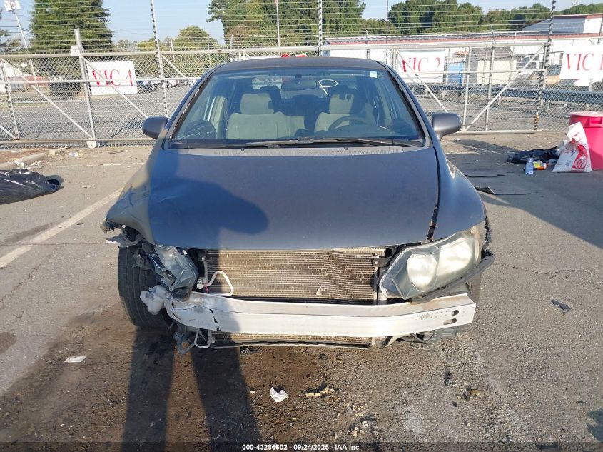 2009 Honda Civic Lx VIN: 2HGFA16569H369942 Lot: 43286602