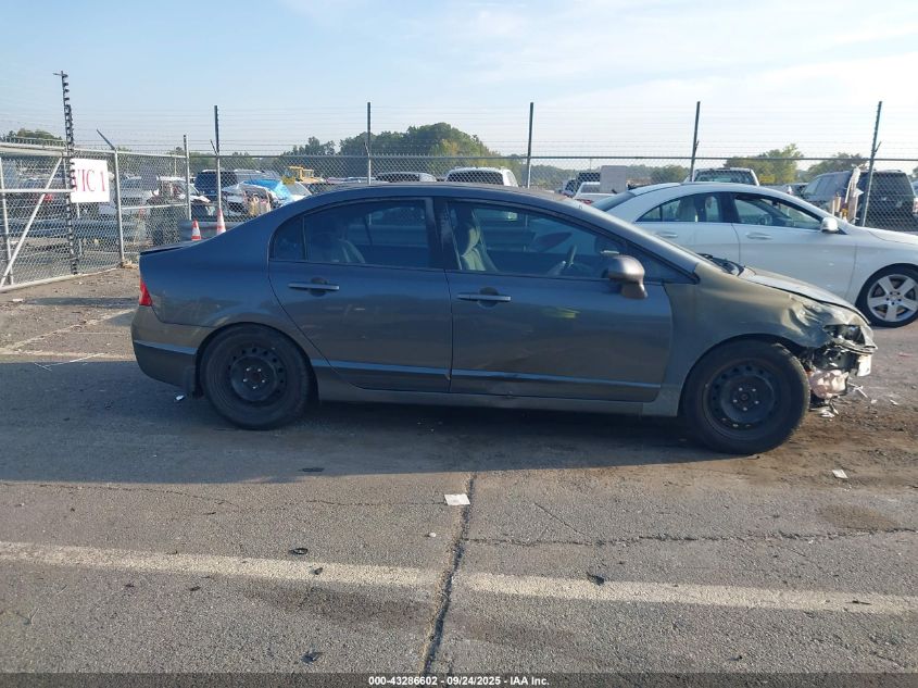 2009 Honda Civic Lx VIN: 2HGFA16569H369942 Lot: 43286602