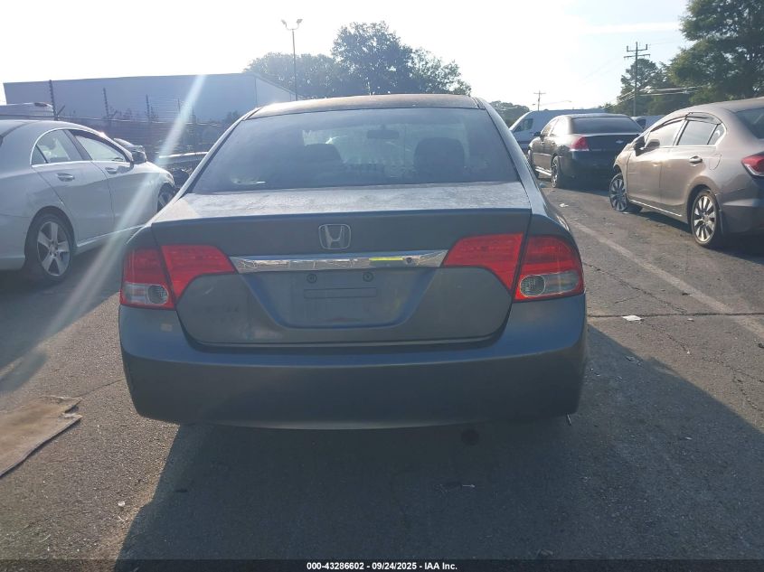 2009 Honda Civic Lx VIN: 2HGFA16569H369942 Lot: 43286602