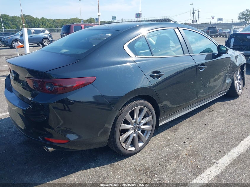 2021 Mazda 3 2.5 Azda3 Preferred Black Lot 111043286636 Vin 3MZBPBCM2MM208654