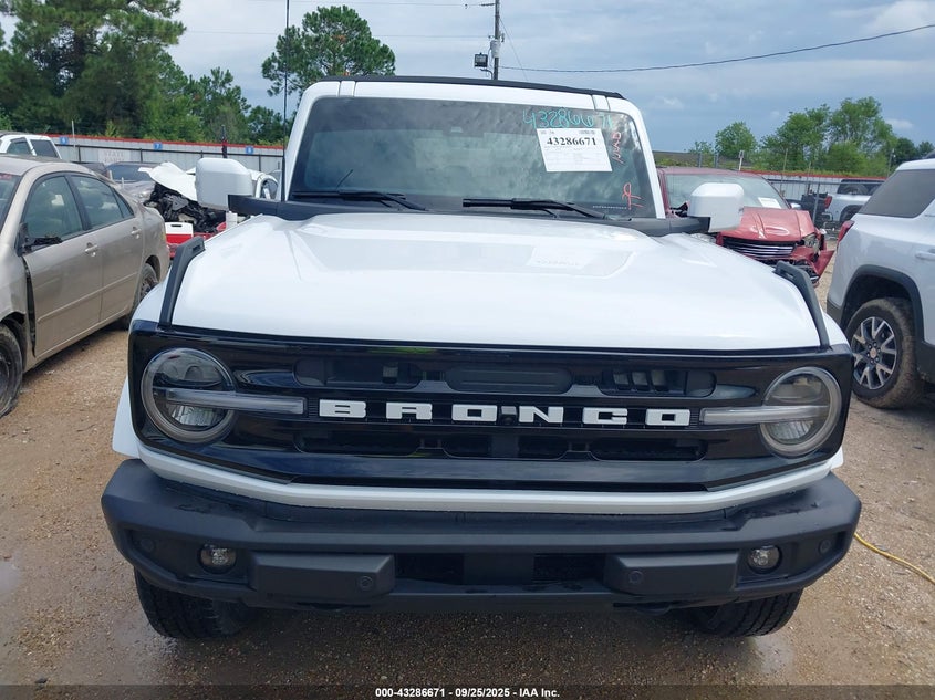 2024 FORD BRONCO OUTER BANKS - 1FMEE8BP6RLA58072