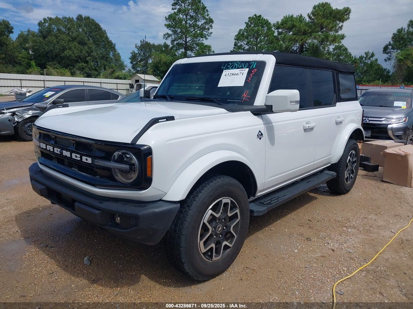 2024 FORD BRONCO OUTER BANKS - 1FMEE8BP6RLA58072
