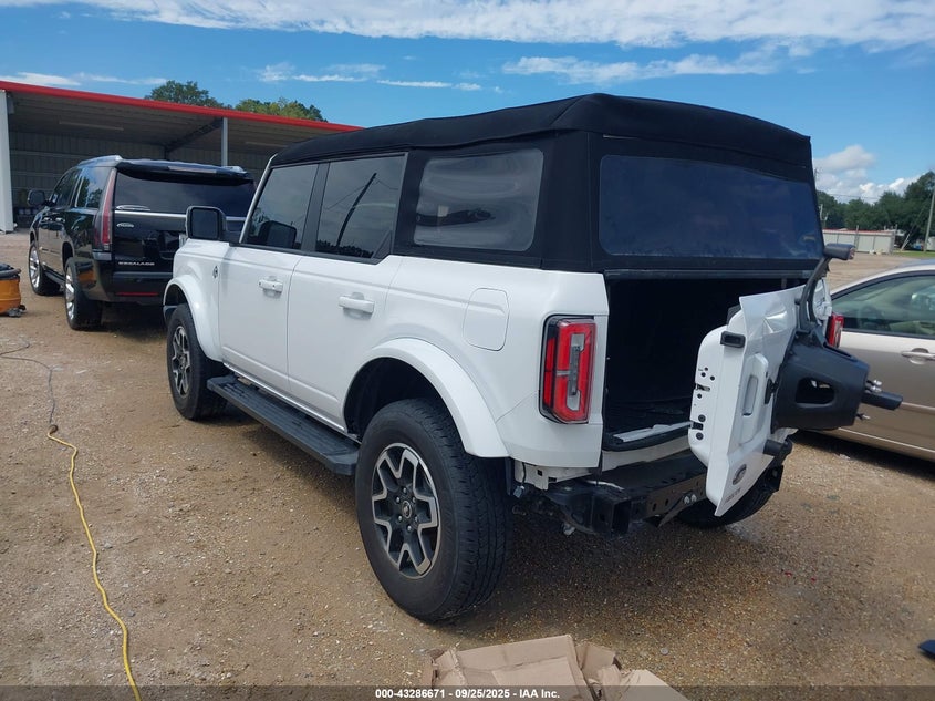 2024 FORD BRONCO OUTER BANKS - 1FMEE8BP6RLA58072