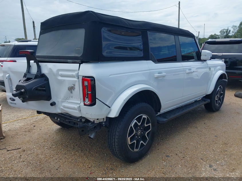 2024 FORD BRONCO OUTER BANKS - 1FMEE8BP6RLA58072