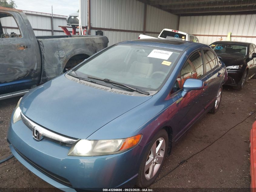 2008 Honda Civic Ex VIN: 1HGFA16898L000942 Lot: 43286686