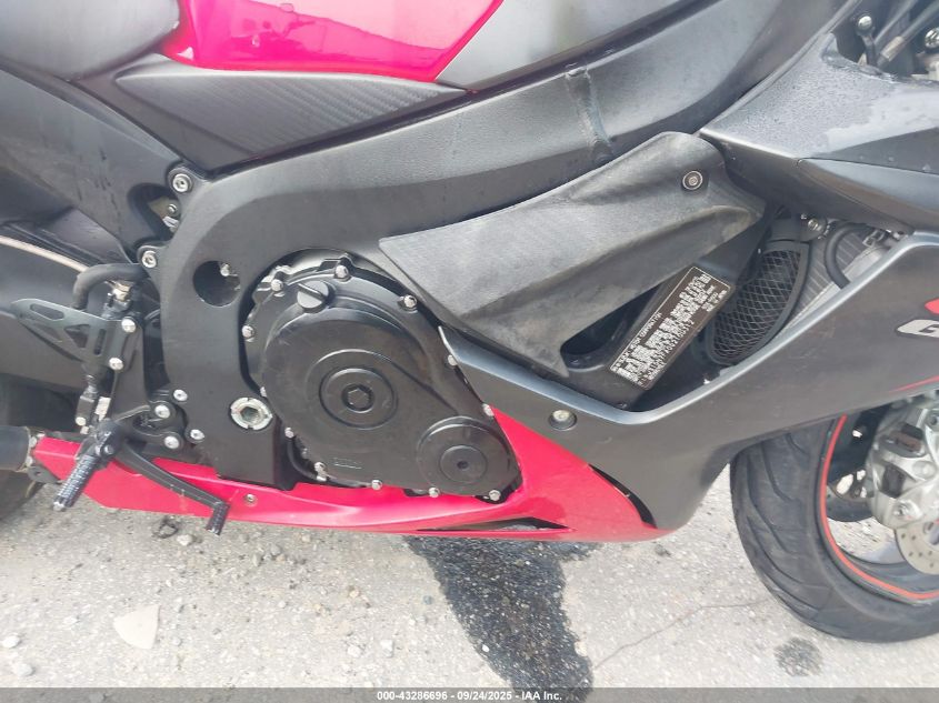 2016 Suzuki Gsx-R600 VIN: JS1GN7FA0G2100312 Lot: 43286696