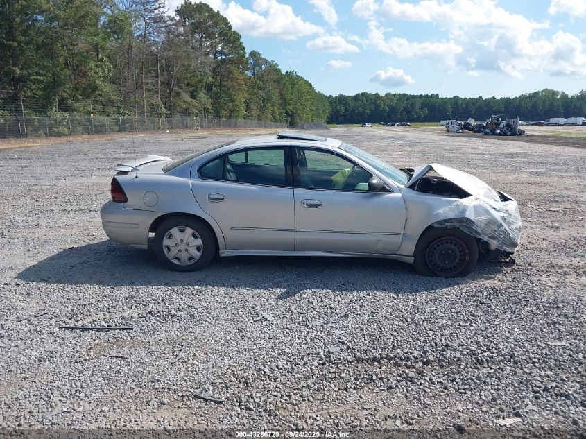 2004 Pontiac Grand Am Se1 VIN: 1G2NF52E34M578364 Lot: 43286729