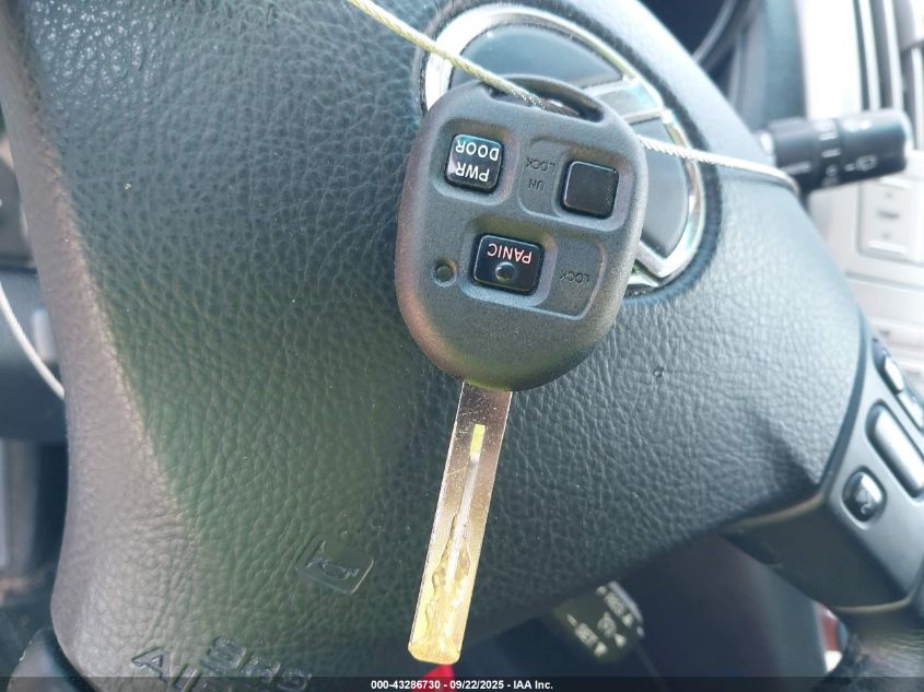 2008 Lexus Rx 400H VIN: JTJHW31UX82857217 Lot: 43286730