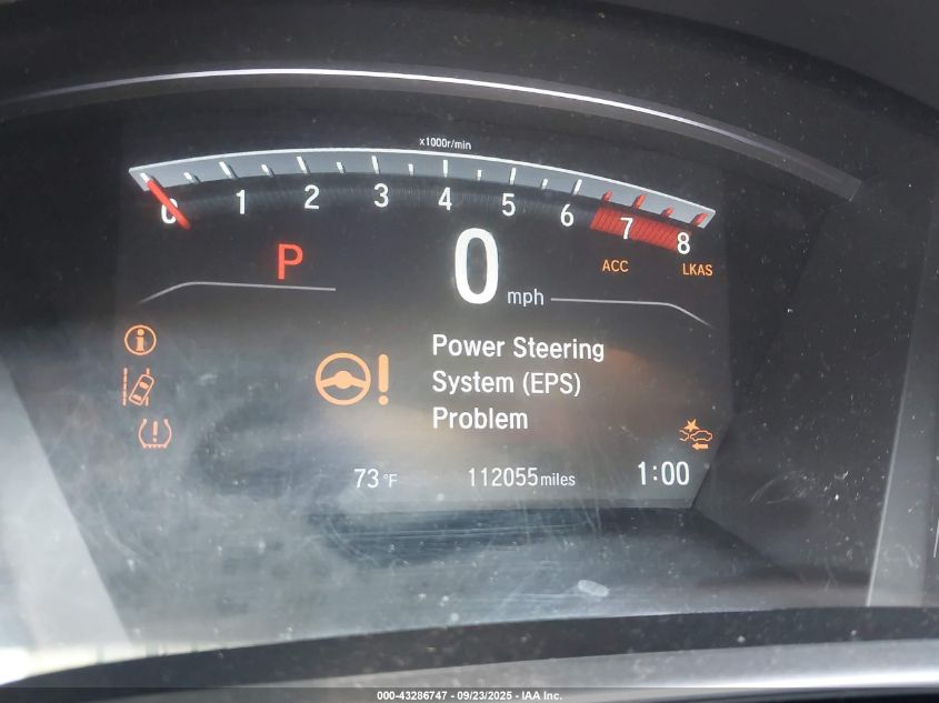 2019 Honda Cr-V Ex-L VIN: 2HKRW2H81KH634533 Lot: 43286747