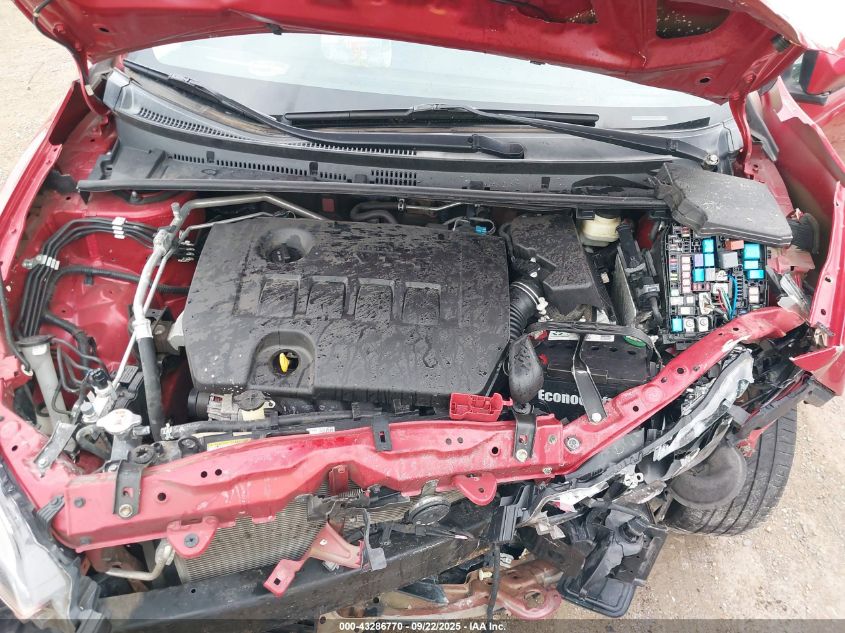 2018 Toyota Corolla Le VIN: 5YFBURHE4JP848861 Lot: 43286770