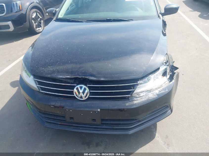 2017 Volkswagen Jetta 1.4T S VIN: 3VW2B7AJ1HM327421 Lot: 43286774