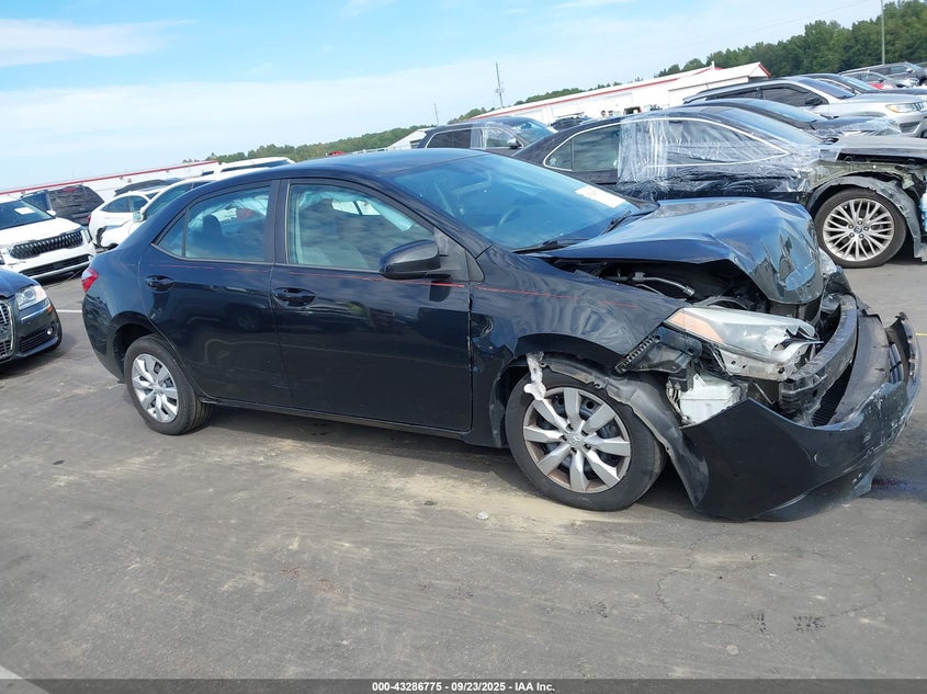 2016 Toyota Corolla Le VIN: 5YFBURHE5GP381782 Lot: 43286775