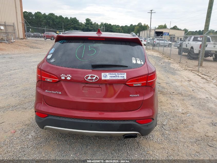 2015 Hyundai Santa Fe Sport 2.4L VIN: 5XYZU3LB8FG245108 Lot: 43286779