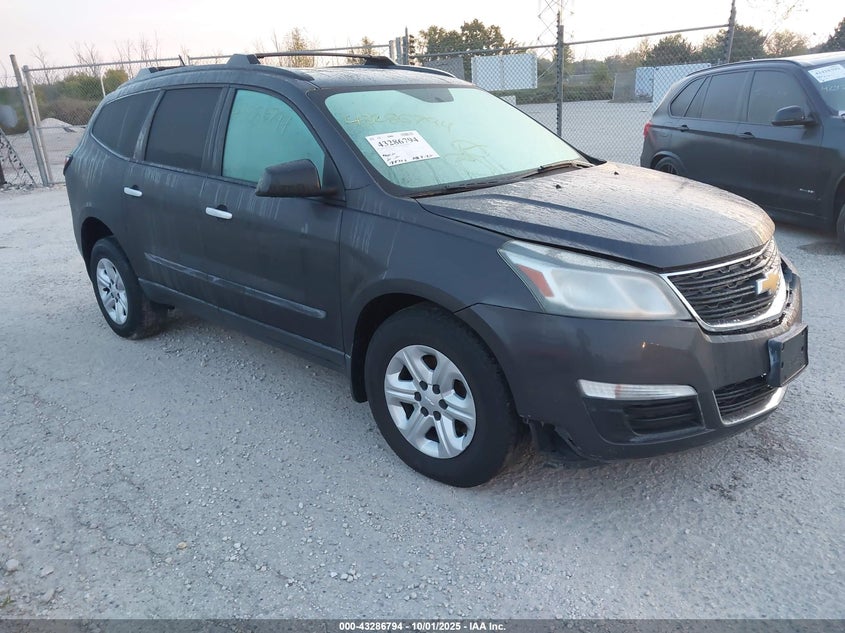 Vin: , lot: 43781401, chevrolet traverse ls 2016 img_1