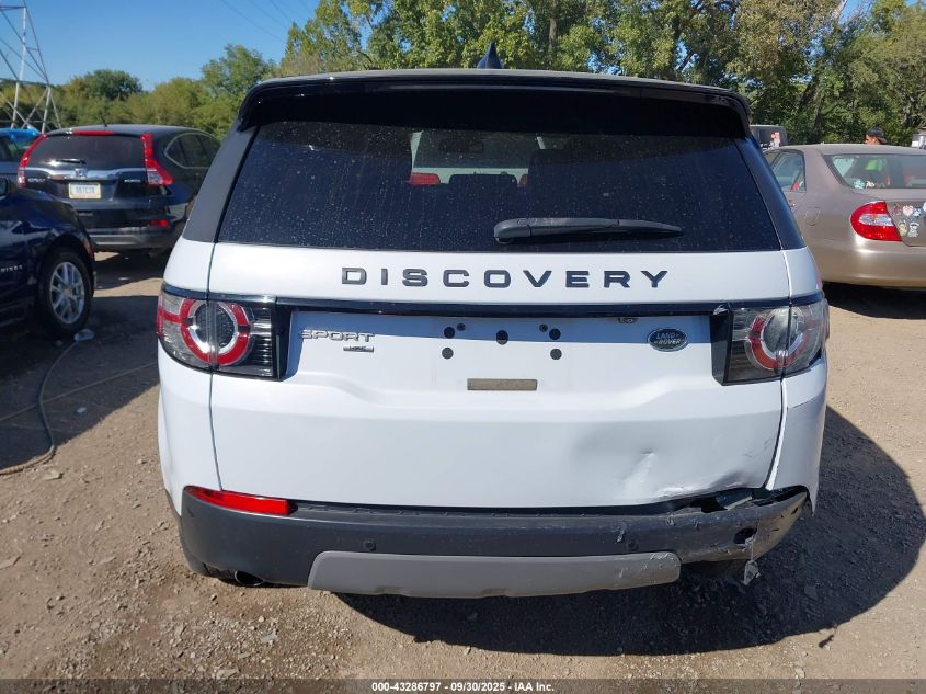 2019 Land Rover Discovery Sport Hse/Landmark Edition VIN: SALCR2FX0KH795115 Lot: 43286797