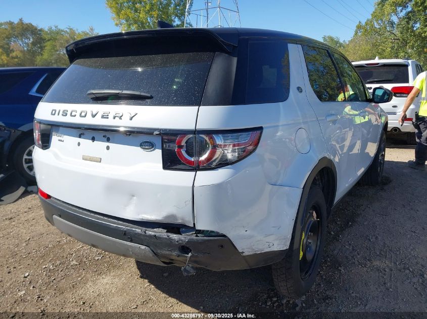 2019 Land Rover Discovery Sport Hse/Landmark Edition VIN: SALCR2FX0KH795115 Lot: 43286797