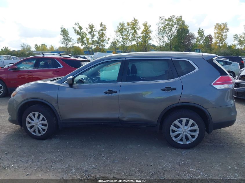 2016 Nissan Rogue S VIN: JN8AT2MV0GW150490 Lot: 43286802