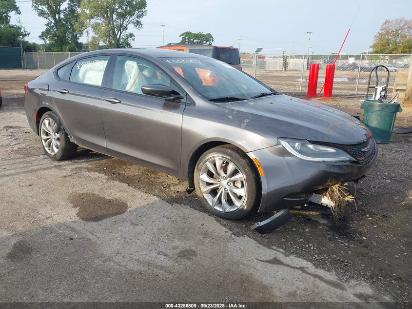 1C3CCCBB6FN633798 2015 Chrysler 200 S auction photo 1