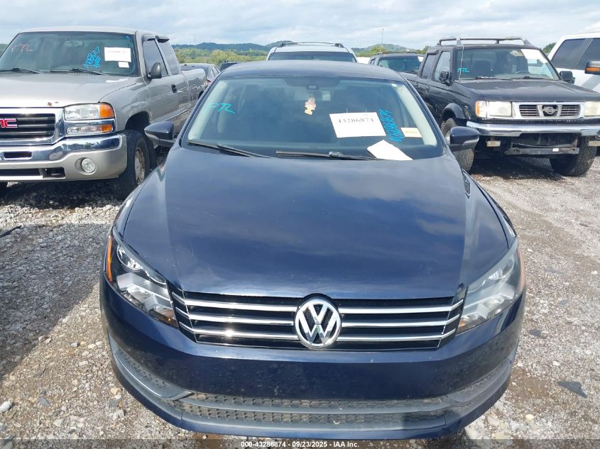 2013 Volkswagen Passat 2.5L Wolfsburg Edition VIN: 1VWAP7A32DC133734 Lot: 43286874