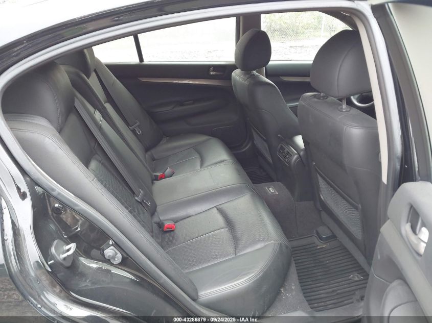 2011 Infiniti G25X VIN: JN1DV6AR1BM651722 Lot: 43286879