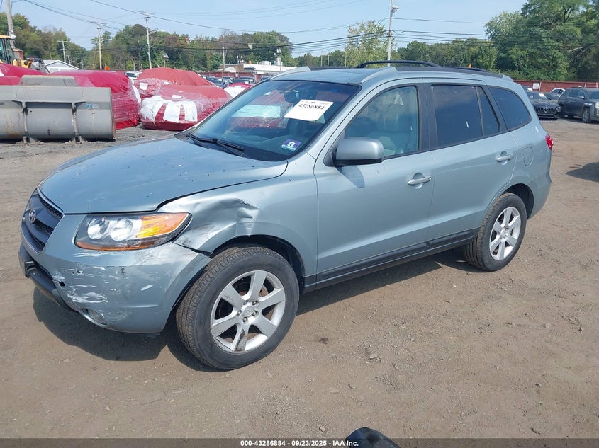 5NMSH13E97H096607 2007 HYUNDAI SANTA FE photo no. 2