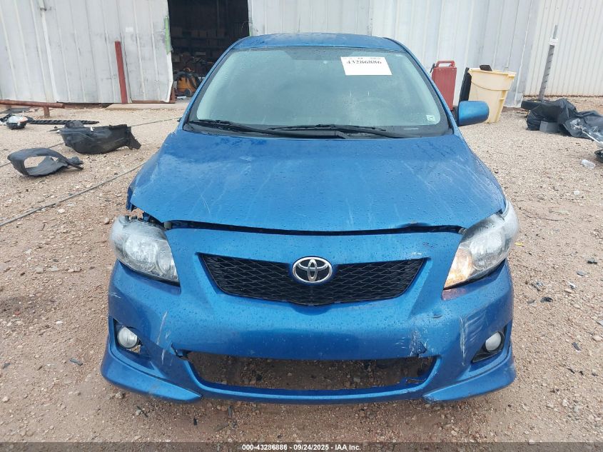 2010 Toyota Corolla S VIN: 2T1BU4EE4AC387006 Lot: 43286886