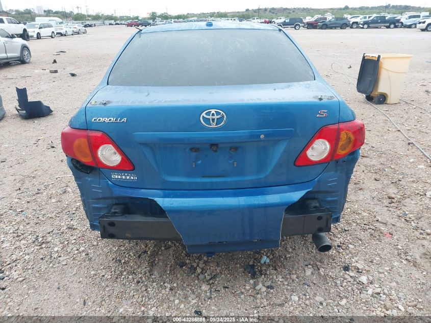 2010 Toyota Corolla S VIN: 2T1BU4EE4AC387006 Lot: 43286886