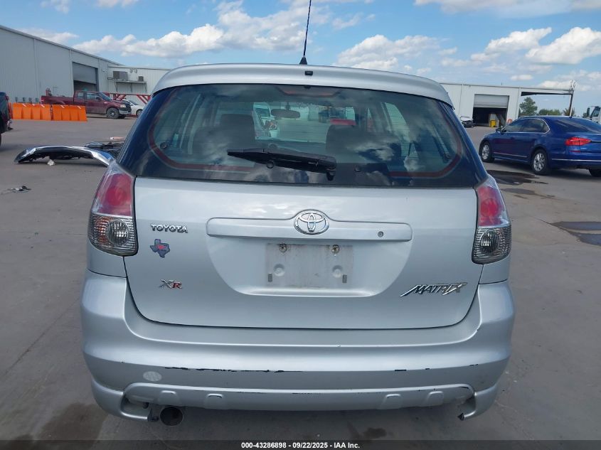 2005 Toyota Matrix Xr VIN: 2T1KR32E45C389327 Lot: 43286898